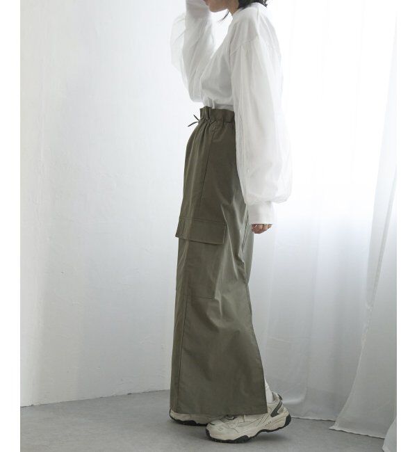 VENCE share style「ベネシャンギャザースカート」|スカート|