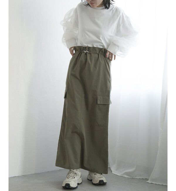 VENCE share style「ベネシャンギャザースカート」|スカート|