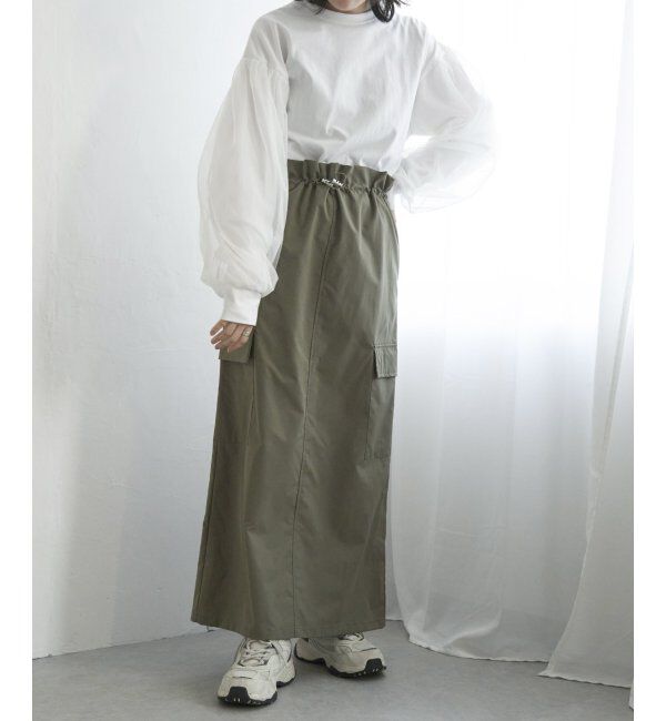 VENCE share style「ベネシャンギャザースカート」|スカート|