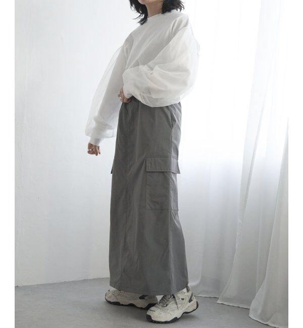 VENCE share style「ベネシャンギャザースカート」|スカート|