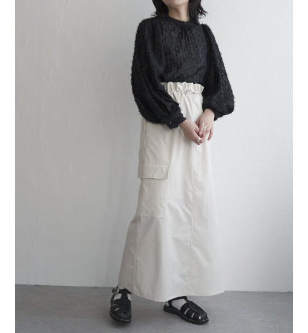 VENCE share style「ベネシャンギャザースカート」|スカート|