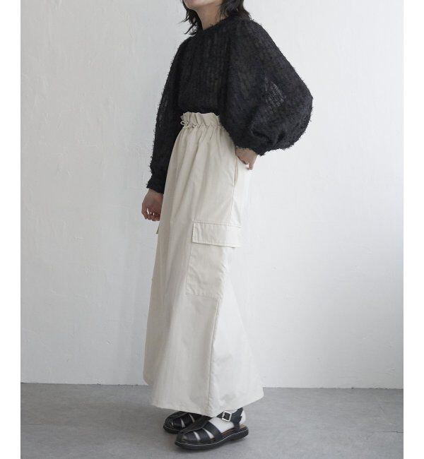 VENCE share style「ベネシャンギャザースカート」|スカート|