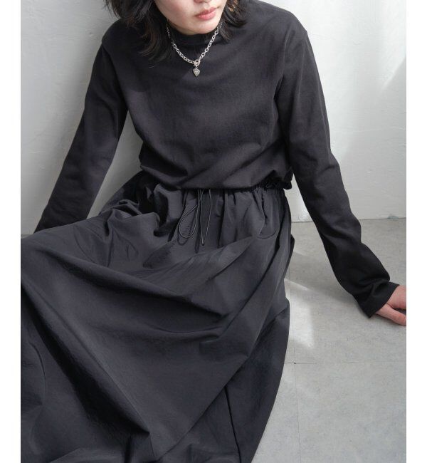 VENCE share style「綿天竺&times;合繊ワンピース」|ワンピース|