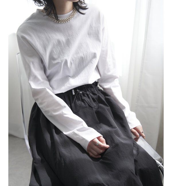 VENCE share style「綿天竺&times;合繊ワンピース」|ワンピース|