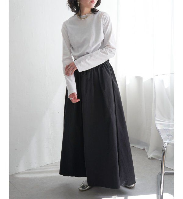 VENCE share style「綿天竺&times;合繊ワンピース」|ワンピース|