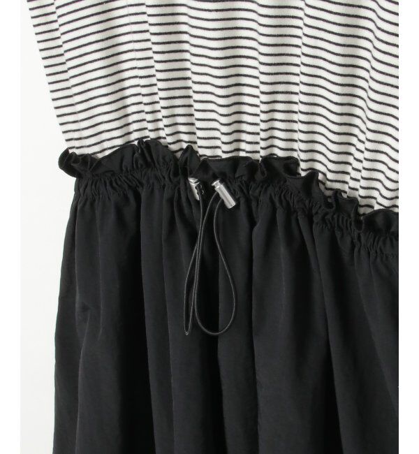 VENCE share style「綿天竺&times;合繊ワンピース」|ワンピース|