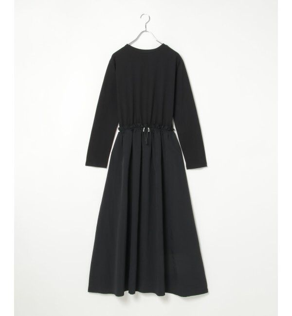 VENCE share style「綿天竺&times;合繊ワンピース」|ワンピース|