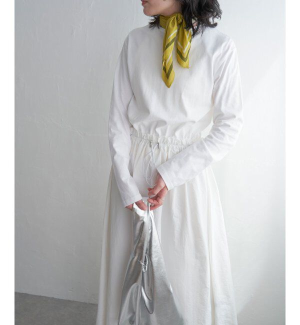 VENCE share style「綿天竺&times;合繊ワンピース」|ワンピース|