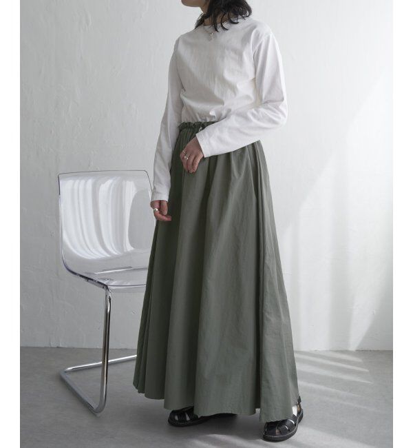 VENCE share style「綿天竺&times;合繊ワンピース」|ワンピース|