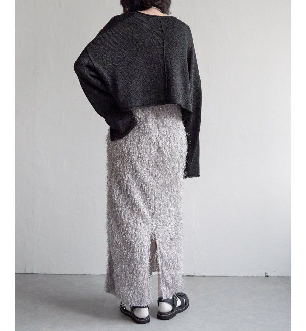 VENCE share style「カットフェザーIラインスカート」|スカート|