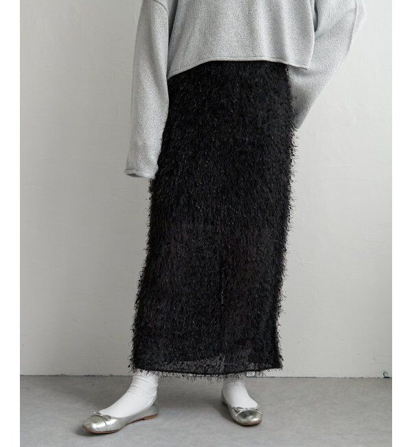 VENCE share style「カットフェザーIラインスカート」|スカート|