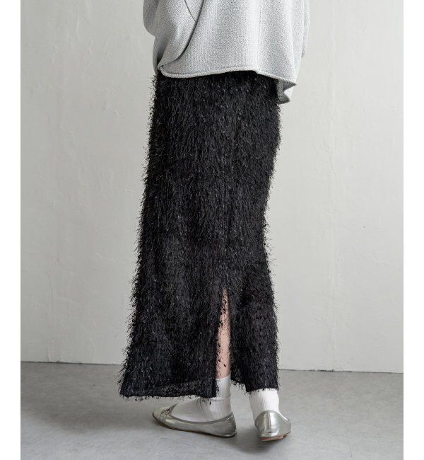 VENCE share style「カットフェザーIラインスカート」|スカート|