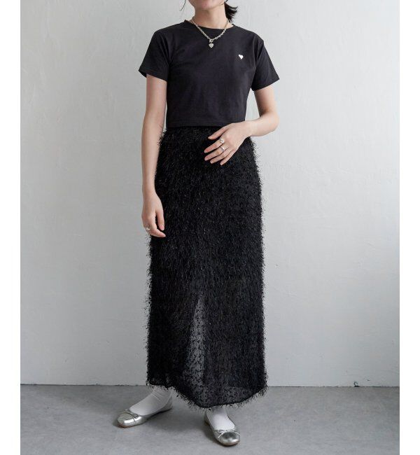 VENCE share style「カットフェザーIラインスカート」|スカート|