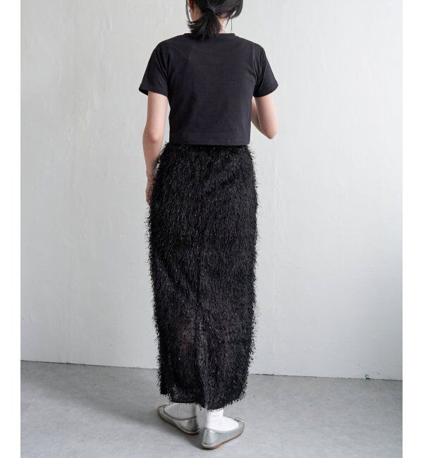 VENCE share style「カットフェザーIラインスカート」|スカート|