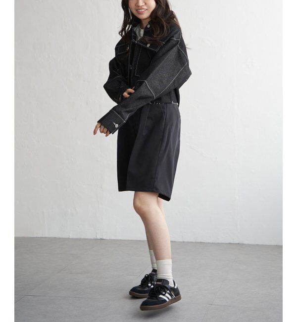 VENCE share style「リジットデニムショートジャケット」|その他|