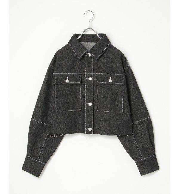 VENCE share style「リジットデニムショートジャケット」|その他|