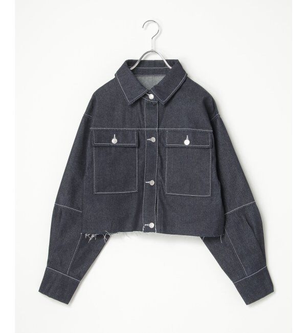 VENCE share style「リジットデニムショートジャケット」|その他|