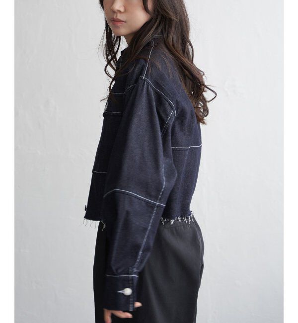 VENCE share style「リジットデニムショートジャケット」|その他|
