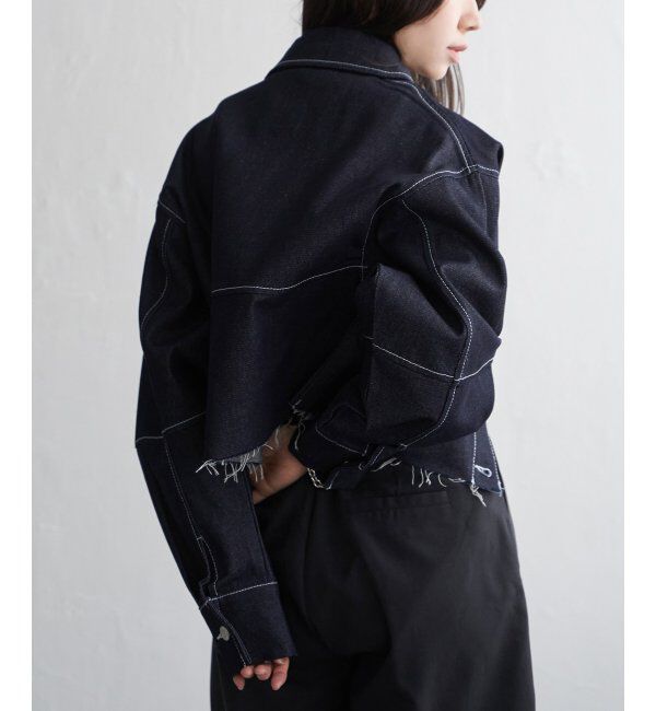 VENCE share style「リジットデニムショートジャケット」|その他|