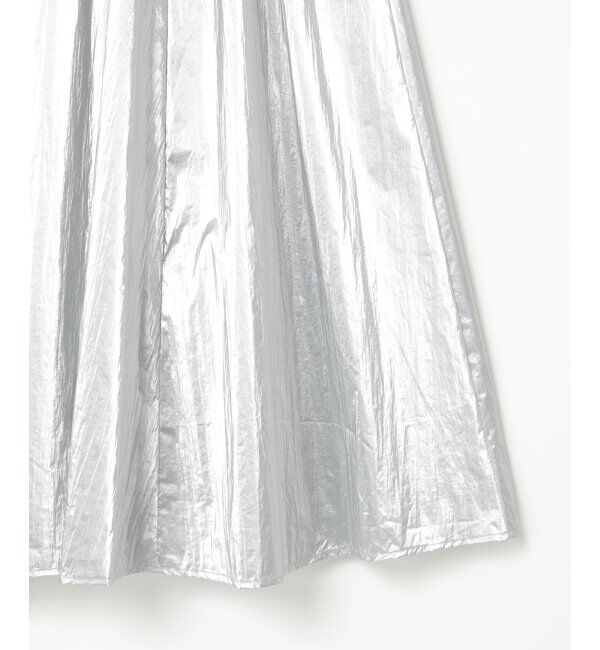 VENCE share style「メタリックギャザースカート」|スカート|