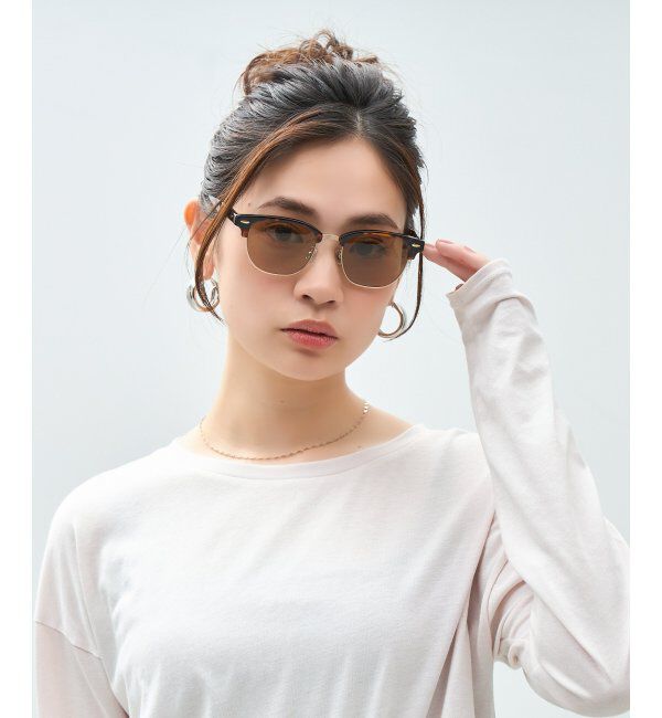  「SUNCUTGlasses/UV100%CUT サングラス サーモント ブロー  UVカット (紫外線対策) ユニセックス_」|サングラス|