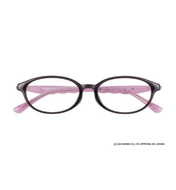  「Zoff｜Sanrio Characters クロミモデル レンズ交換券付」|メガネ|
