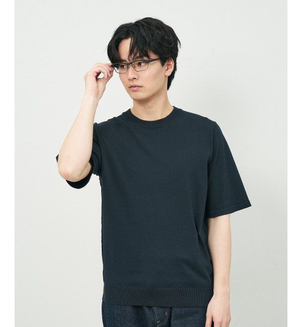  「ウェリントン型 メガネ(跳ね上げ式) ズレ落ち防止 伊達メガネ 度付きメガネ ｜FLIP UP  レンズ交換券付」|メガネ|