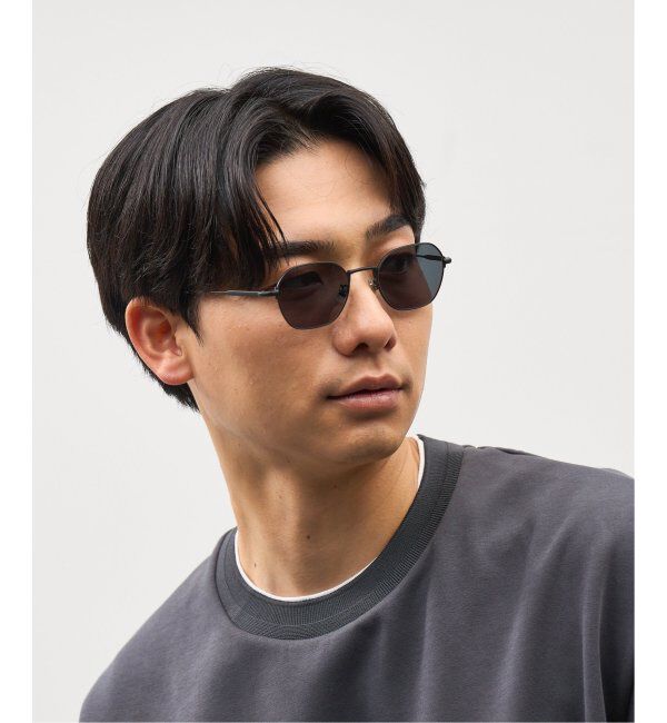  「Zoff｜GDC ウェリントン型 サングラス｜メタルフレーム｜紫外線対策 UVカット｜ユニセックス」|サングラス|