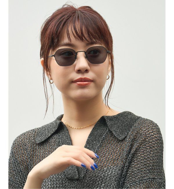  「Zoff｜GDC ウェリントン型 サングラス｜メタルフレーム｜紫外線対策 UVカット｜ユニセックス」|サングラス|