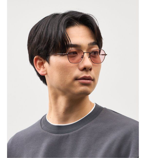  「Zoff｜GDC ウェリントン型 サングラス｜メタルフレーム｜紫外線対策 UVカット｜ユニセックス」|サングラス|