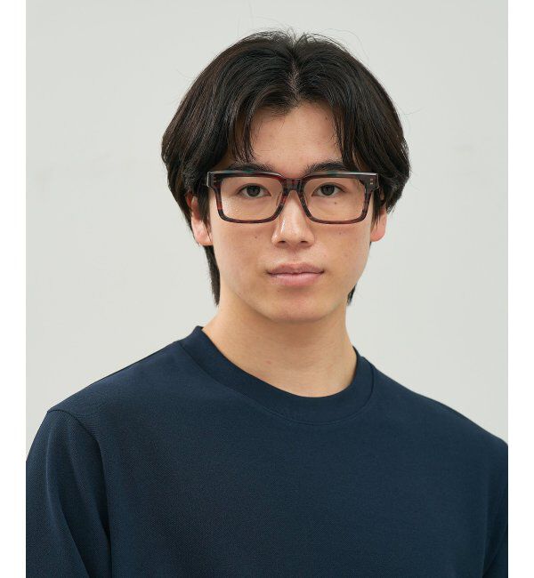  「ウェリントン型 メガネ | マツケリ MAZZUCCHELLI｜ 四角 伊達・度付き眼鏡 ユニセックス  レンズ交換券付」|メガネ|