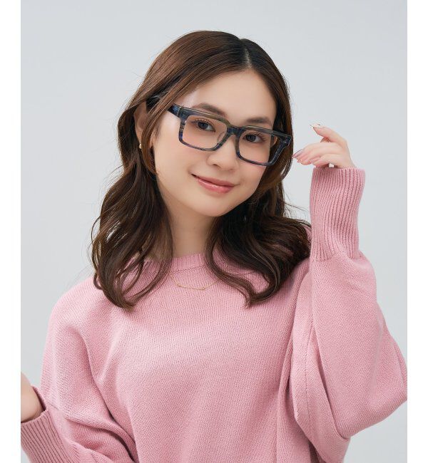  「ウェリントン型 メガネ | マツケリ MAZZUCCHELLI｜ 四角 伊達・度付き眼鏡 ユニセックス  レンズ交換券付」|メガネ|