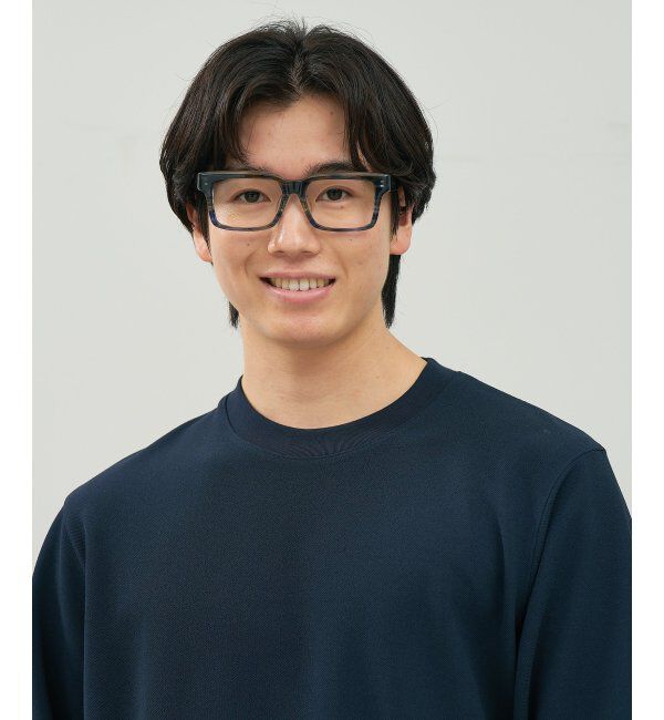  「ウェリントン型 メガネ | マツケリ MAZZUCCHELLI｜ 四角 伊達・度付き眼鏡 ユニセックス  レンズ交換券付」|メガネ|