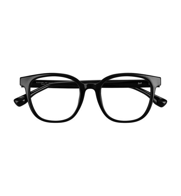  「ウェリントン型 メガネ | 軽量 伊達めがね・度付き ユニセックス Zoff  レンズ交換券付」|メガネ|