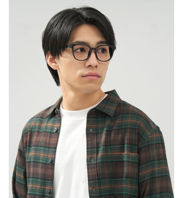  「ウェリントン型 メガネ | 軽量 伊達めがね・度付き ユニセックス Zoff  レンズ交換券付」|メガネ|