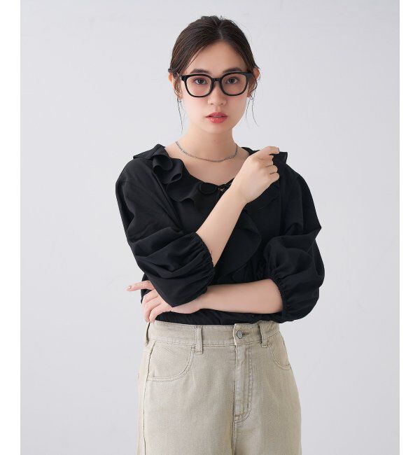  「ウェリントン型 メガネ | 軽量 伊達めがね・度付き ユニセックス Zoff  レンズ交換券付」|メガネ|