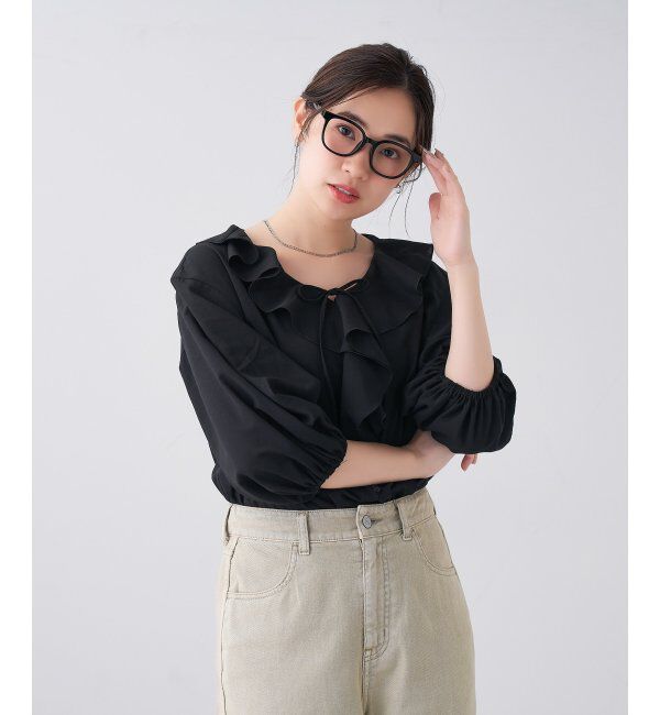  「ウェリントン型 メガネ | 軽量 伊達めがね・度付き ユニセックス Zoff  レンズ交換券付」|メガネ|