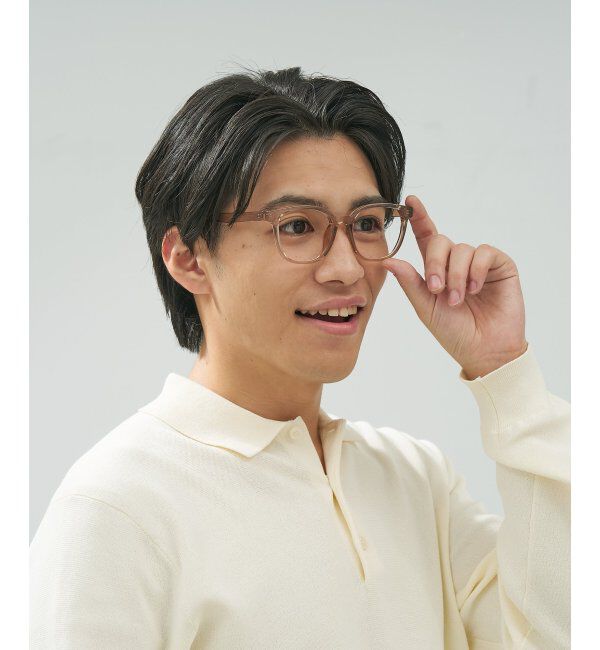  「ウェリントン型 メガネ | 軽量 伊達めがね・度付き ユニセックス Zoff  レンズ交換券付」|メガネ|