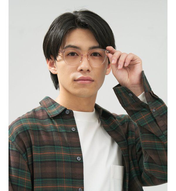  「ウェリントン型 メガネ | 軽量 伊達めがね・度付き ユニセックス Zoff  レンズ交換券付」|メガネ|