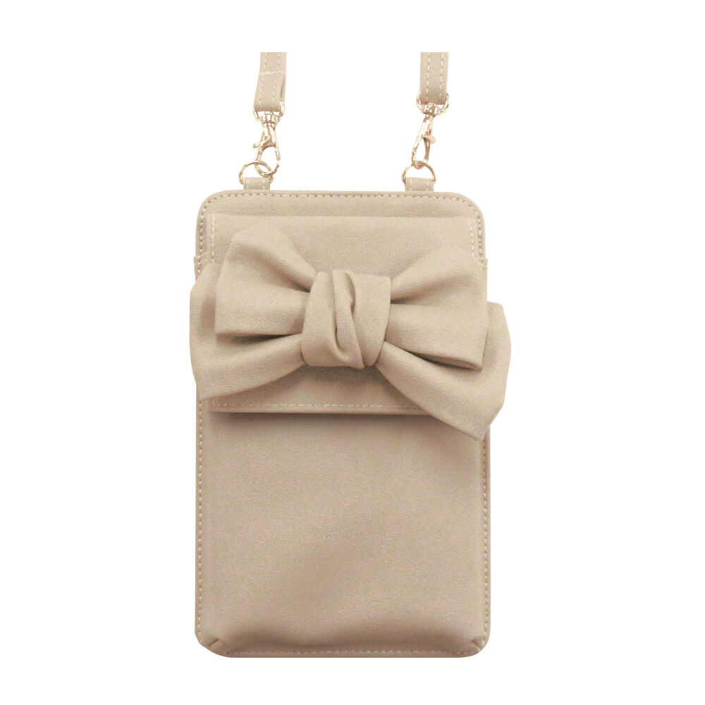 BACKYARD FAMILY「スマホショルダー 大人 かわいい 通販 スマホポーチ スマホポシェット ショルダーバッグ」|ショルダー・メッセンジャー|グレー1