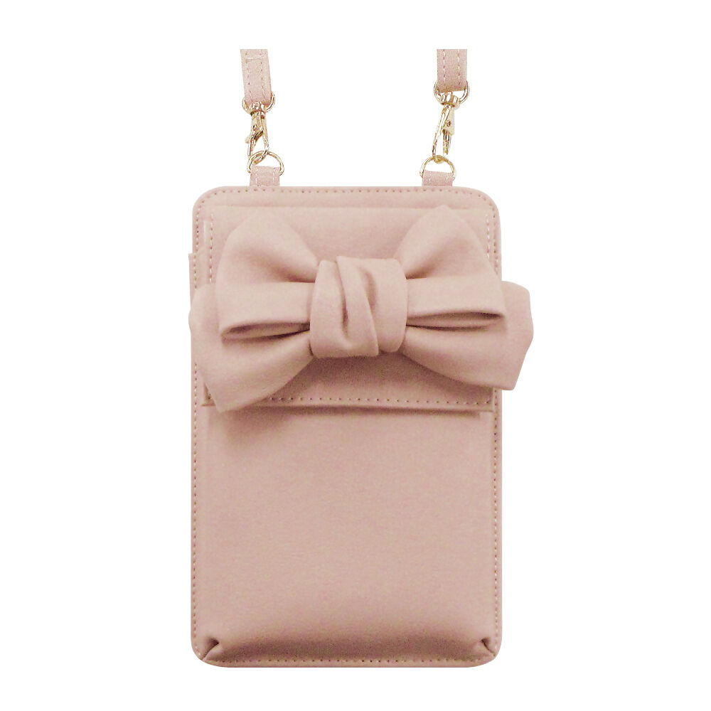 BACKYARD FAMILY「スマホショルダー 大人 かわいい 通販 スマホポーチ スマホポシェット ショルダーバッグ」|ショルダー・メッセンジャー|ピンク1