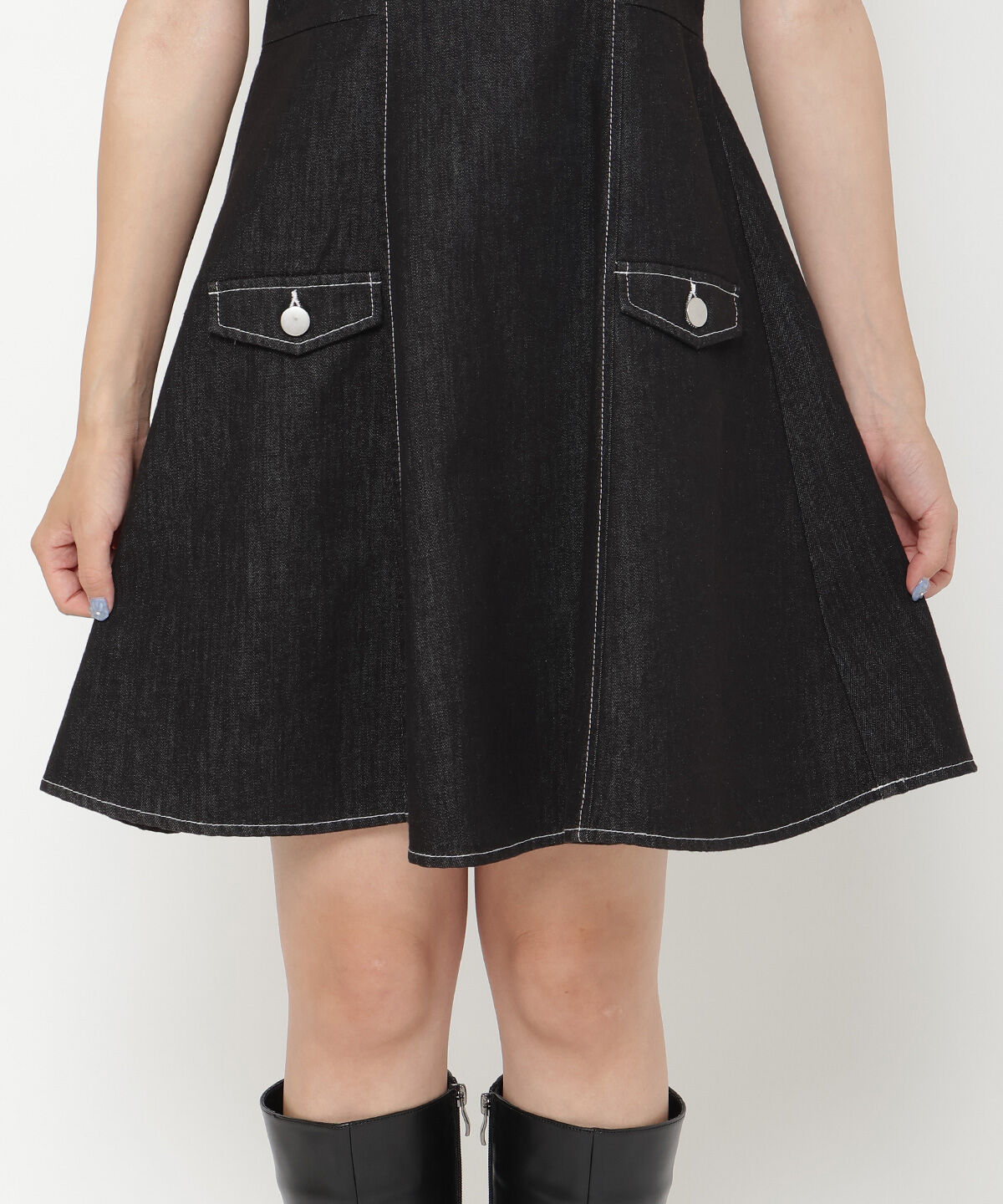 REDYAZEL「デニムジャケット＆ミニワンピセット」|ワンピース|