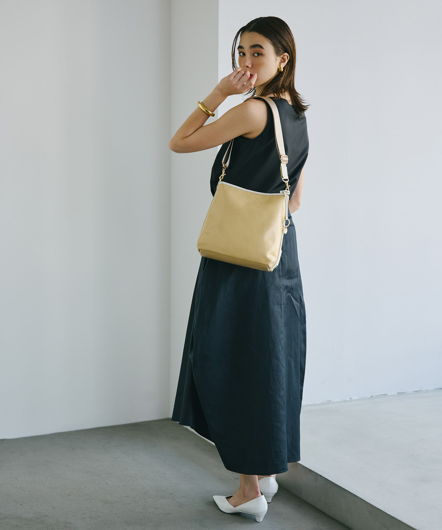 TOPKAPI TREASURE「【TREASURE TOPKAPI】PVCコート キャンバス ショルダーバッグ / 撥水」|ショルダー・メッセンジャー|