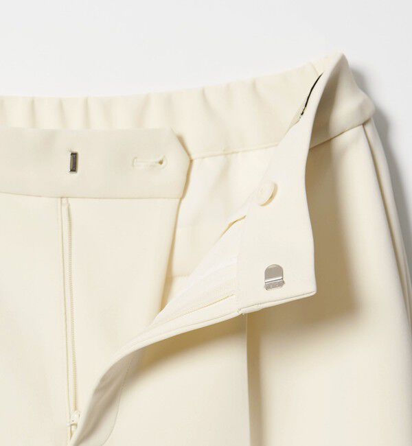 UNITED ARROWS「SPONGY タック ワイドパンツ」|スラックス|