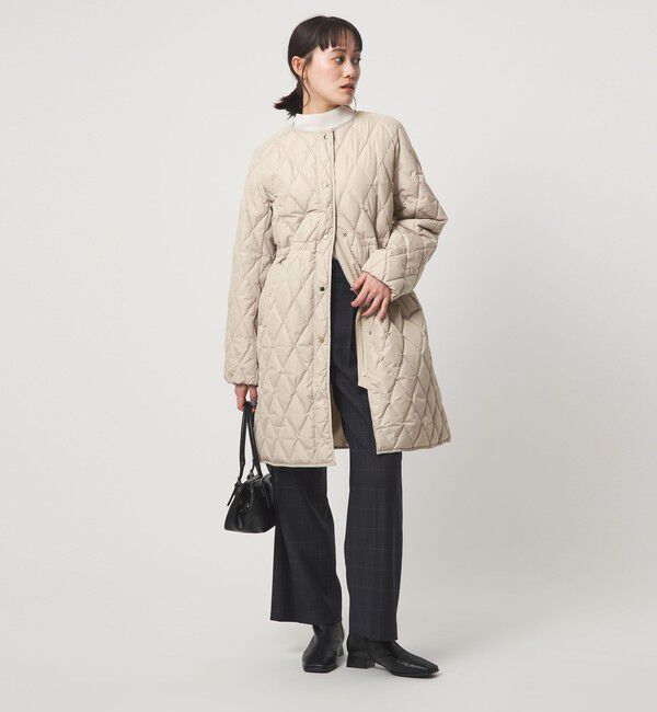 UNITED ARROWS green label relaxing「キルティング ライト ダウン コート 撥水」|ダウン|