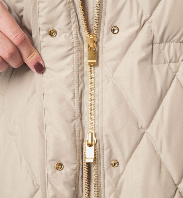 UNITED ARROWS green label relaxing「キルティング ライト ダウン コート 撥水」|ダウン|