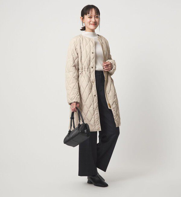 UNITED ARROWS green label relaxing「キルティング ライト ダウン コート 撥水」|ダウン|