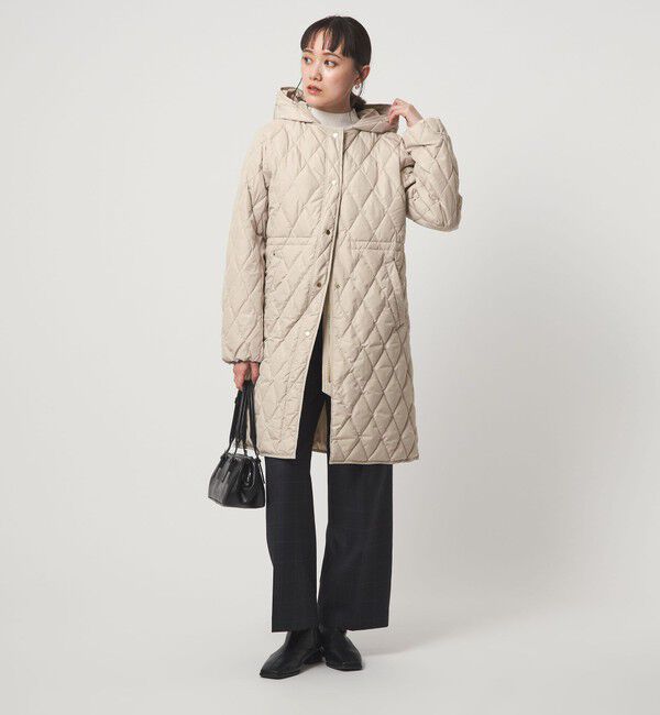 UNITED ARROWS green label relaxing「キルティング ライト ダウン コート 撥水」|ダウン|