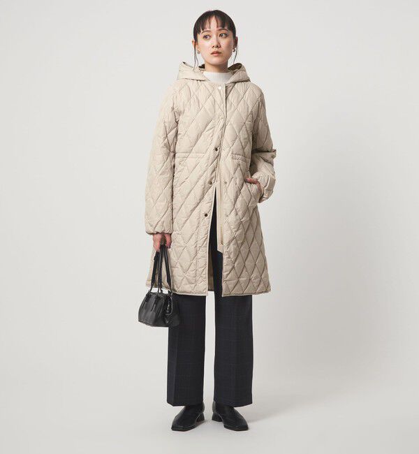 UNITED ARROWS green label relaxing「キルティング ライト ダウン コート 撥水」|ダウン|