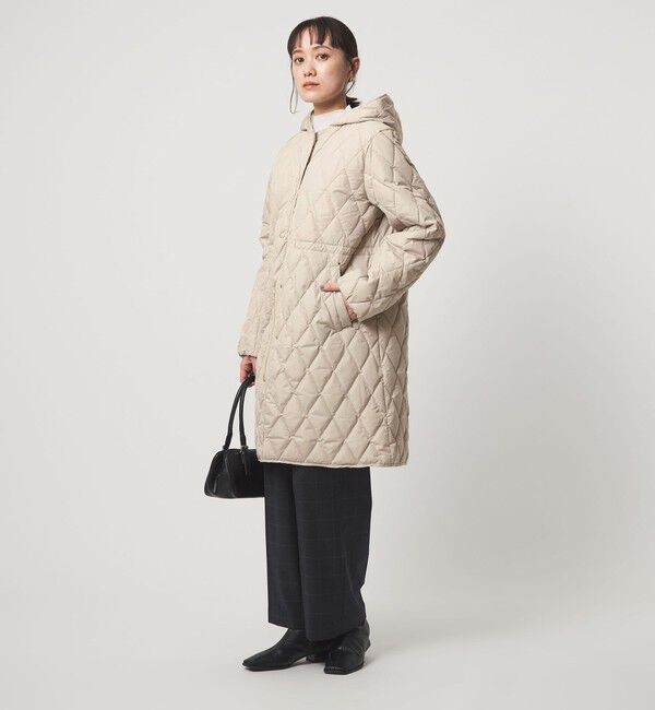 UNITED ARROWS green label relaxing「キルティング ライト ダウン コート 撥水」|ダウン|